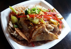 Thai Chicken Tacos White Rice Mixed Vegetables Central Food Court Cheyenne Mt Zoo Colorado Springs