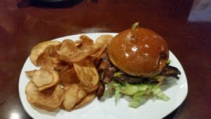 Bacon Cheeseburger with Housemade Chips The Hill Bar & Grill Wichita KS