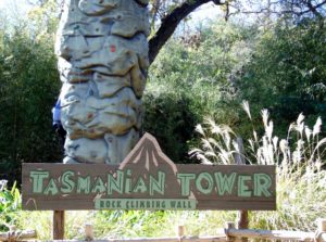 Tasmanian Tower Rock Climbing Wall Australian Outback Fort Worth Zoo