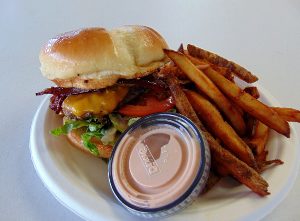 Bacon Cheeseburger & Fries
