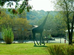 Giraffe Statue Kenya Africa