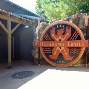 Oklahoma Trails Entrance