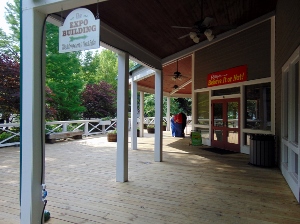 Expo Building Porch Once Upon a Farm