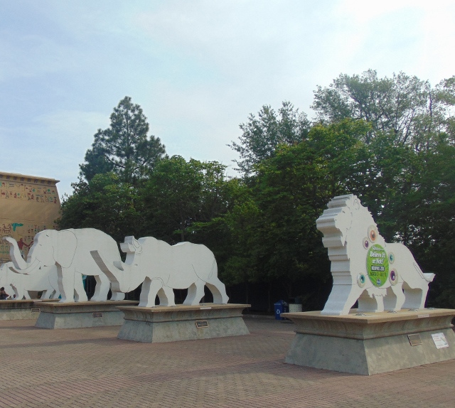 Memphis Zoo Entrance