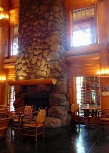 Teton Trek Lodge Fireplace