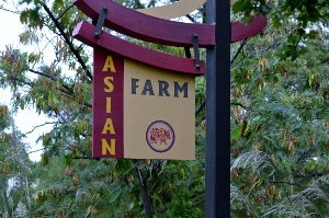 Asian Farm Sign