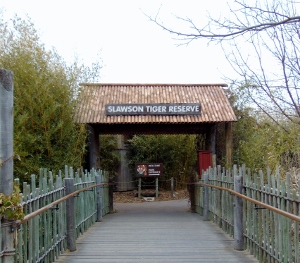 Slawson Tiger Reserve Bridge Entrance