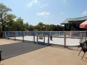 All Weather Ice Rink Canopy Grill Food Court